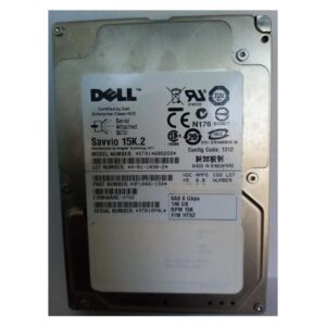 Disco Duro Dell, 146GB, 9FU066'150, SAS 15K, 2.5