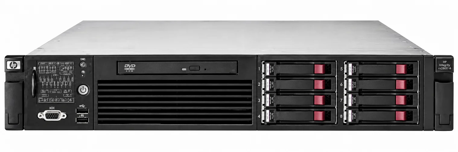 Servidor HP Integrity rx2800 i4 Itanium 9520 8GB RAM 1.168TB HDD